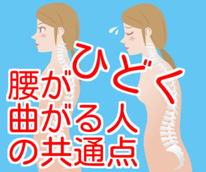 Good posture and bad posture, woman's body silhouette and backbo